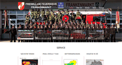 Desktop Screenshot of feuerwehr-frankenmarkt.at